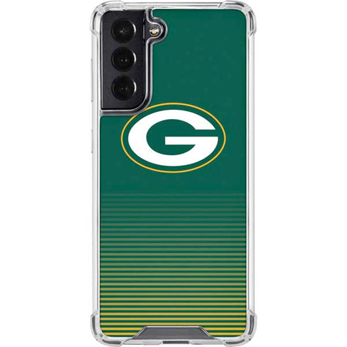 NFL Green Bay Packers Breakaway Galaxy S22 Clear Case