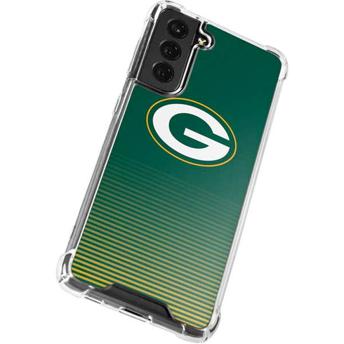 NFL Green Bay Packers Breakaway Galaxy S22 Plus Clear Case