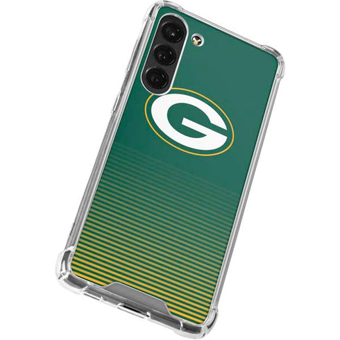NFL Green Bay Packers Breakaway Galaxy S23 Plus Clear Case