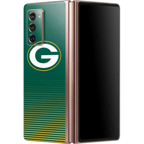 NFL Green Bay Packers Breakaway Galaxy Z Fold2 5G Skin