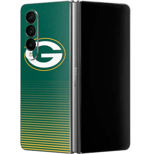 NFL Green Bay Packers Breakaway Galaxy Z Fold4 5G Skin