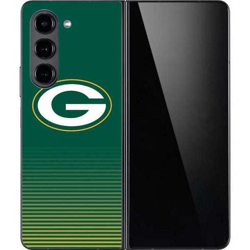 NFL Green Bay Packers Breakaway Galaxy Z Fold5 5G Skin