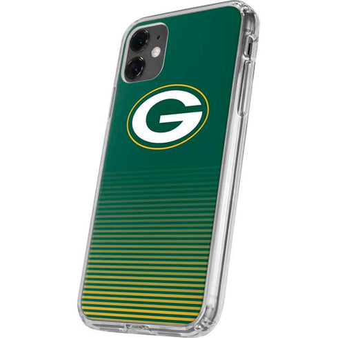NFL Green Bay Packers Breakaway iPhone 11 Clear Case