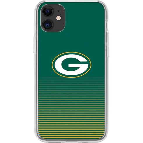 NFL Green Bay Packers Breakaway iPhone 11 Clear Case