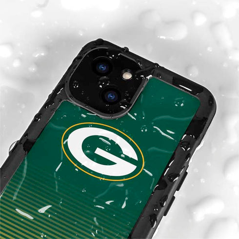 NFL Green Bay Packers Breakaway iPhone 13 Mini Waterproof Case