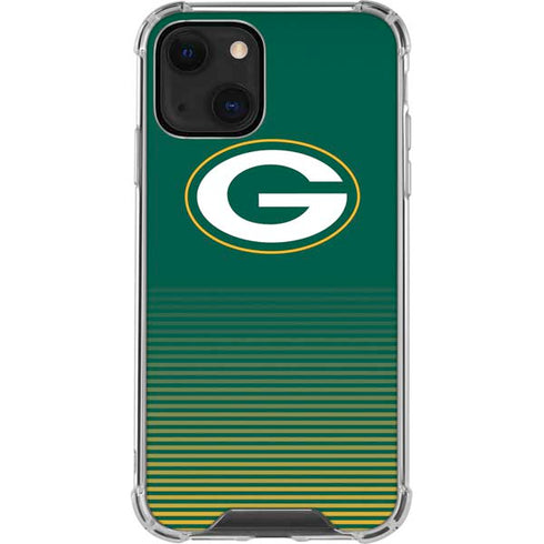 NFL Green Bay Packers Breakaway iPhone 15 Plus Clear Case