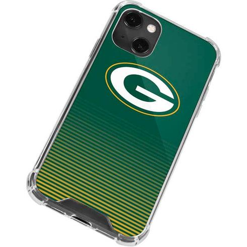 NFL Green Bay Packers Breakaway iPhone 14 Plus Clear Case