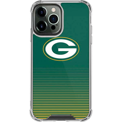 NFL Green Bay Packers Breakaway iPhone 14 Pro Max Clear Case