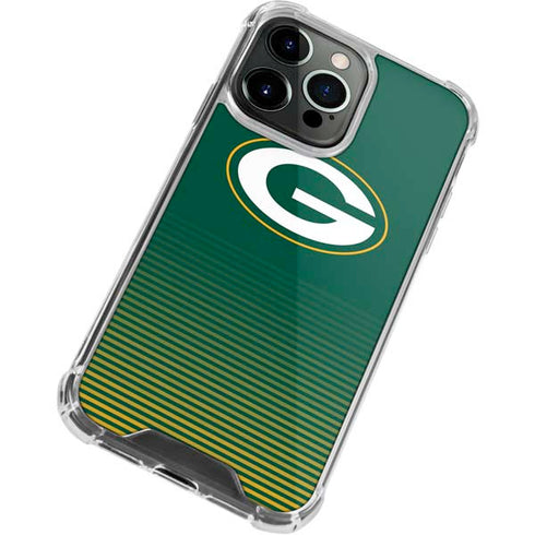 NFL Green Bay Packers Breakaway iPhone 14 Pro Max Clear Case