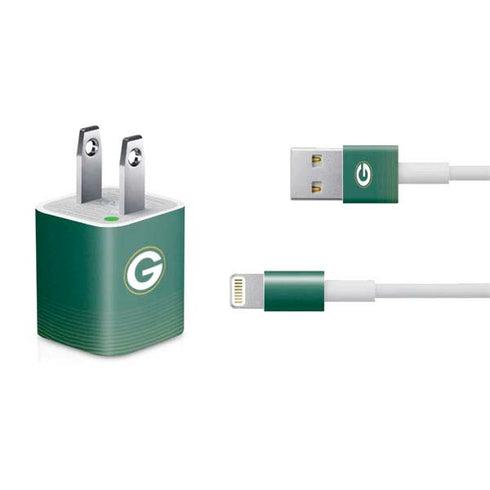 NFL Green Bay Packers Breakaway iPhone Charger (5W USB) Skin