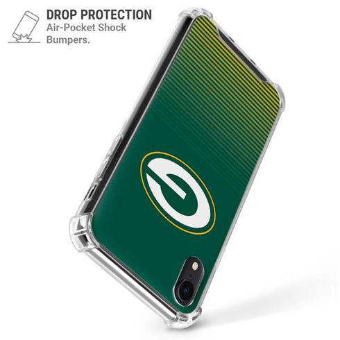 NFL Green Bay Packers Breakaway iPhone XR Clear Case