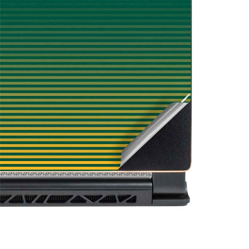 NFL Green Bay Packers Breakaway MSI GS65 Stealth Laptop Skin