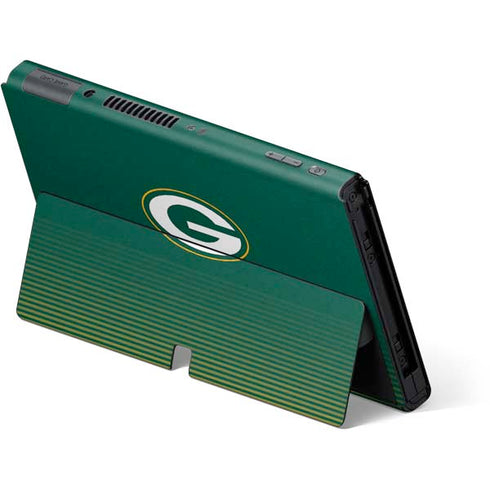 NFL Green Bay Packers Breakaway Nintendo Switch OLED (2021) Skin