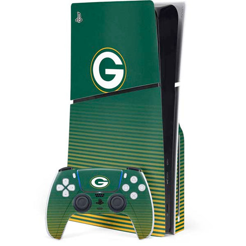 NFL Green Bay Packers Breakaway PS5 Slim Disk Bundle Skin