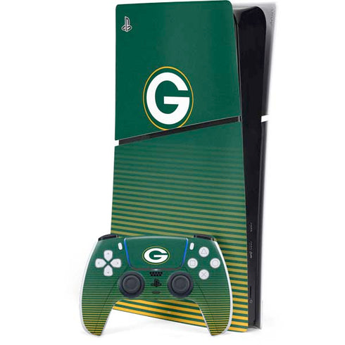 NFL Green Bay Packers Breakaway PS5 Slim Digital Edition Bundle Skin