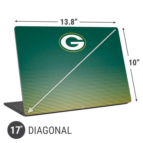 NFL Green Bay Packers Breakaway Universal Laptop 17in (13.8 x 10in) Skin