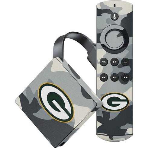 NFL Green Bay Packers Camo Amazon Fire TV Skin