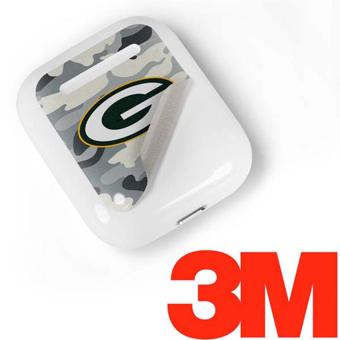 NFL Green Bay Packers Camo Apple AirPods Skin