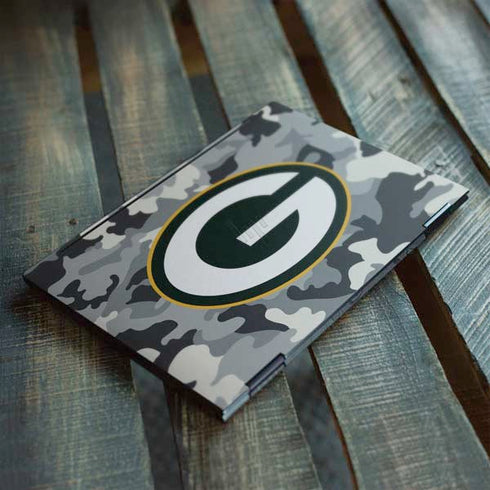 NFL Green Bay Packers Camo HP Envy Skin