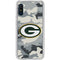 NFL Green Bay Packers Camo Galaxy A10e Clear Case