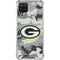 NFL Green Bay Packers Camo Galaxy A12 Clear Case