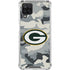 NFL Green Bay Packers Camo Galaxy A12 Clear Case