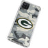 NFL Green Bay Packers Camo Galaxy A12 Clear Case