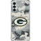 NFL Green Bay Packers Camo Galaxy A13 5G Clear Case