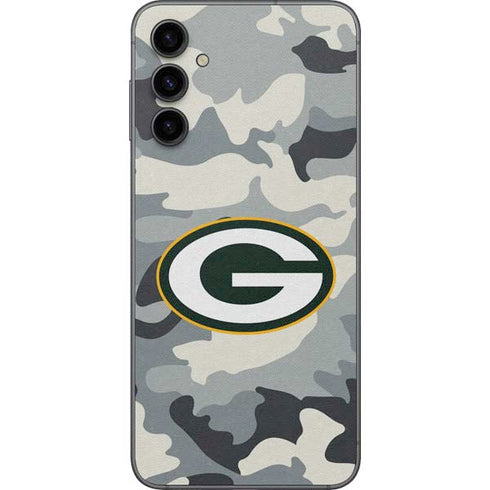 NFL Green Bay Packers Camo Galaxy A14 5G Skin