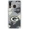 NFL Green Bay Packers Camo Galaxy A20 Clear Case
