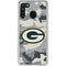 NFL Green Bay Packers Camo Galaxy A21 Clear Case