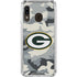 NFL Green Bay Packers Camo Galaxy A30 Clear Case