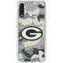 NFL Green Bay Packers Camo Galaxy A50 Clear Case