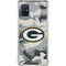 NFL Green Bay Packers Camo Galaxy A51 5G Clear Case