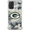 NFL Green Bay Packers Camo Galaxy A72 5G Clear Case