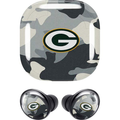 NFL Green Bay Packers Camo Galaxy Buds Pro Skin