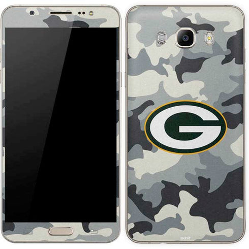 NFL Green Bay Packers Camo Galaxy J7 Skin