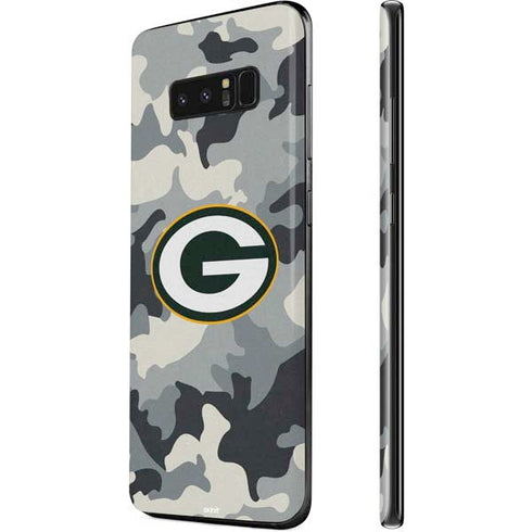 NFL Green Bay Packers Camo Galaxy Note 8 Skin