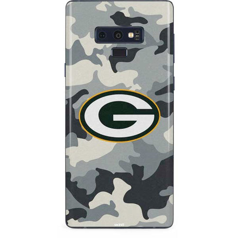 NFL Green Bay Packers Camo Galaxy Note 9 Skin