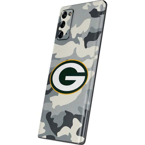 NFL Green Bay Packers Camo Galaxy Note20 5G Skin