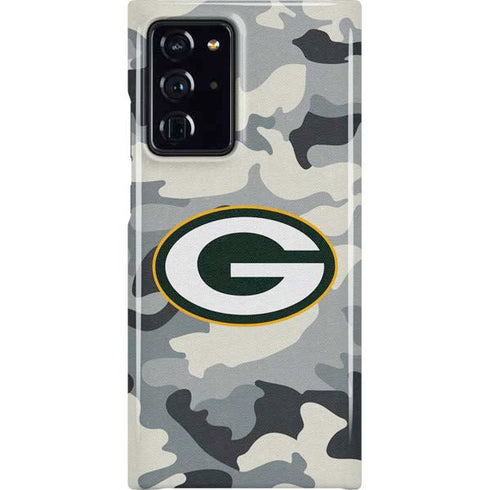 NFL Green Bay Packers Camo Galaxy Note20 Ultra 5G Lite Case