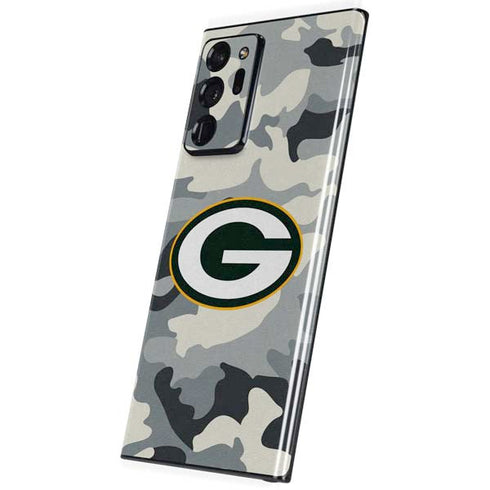 NFL Green Bay Packers Camo Galaxy Note20 Ultra 5G Skin