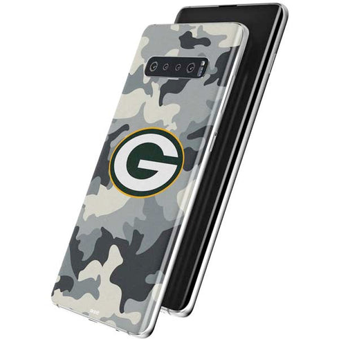 NFL Green Bay Packers Camo Galaxy S10 Plus Skin