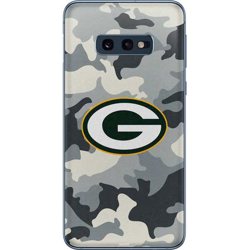 NFL Green Bay Packers Camo Galaxy S10e Skin