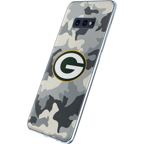 NFL Green Bay Packers Camo Galaxy S10e Skin