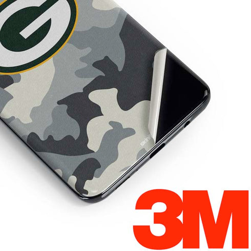 NFL Green Bay Packers Camo Galaxy S10e Skin
