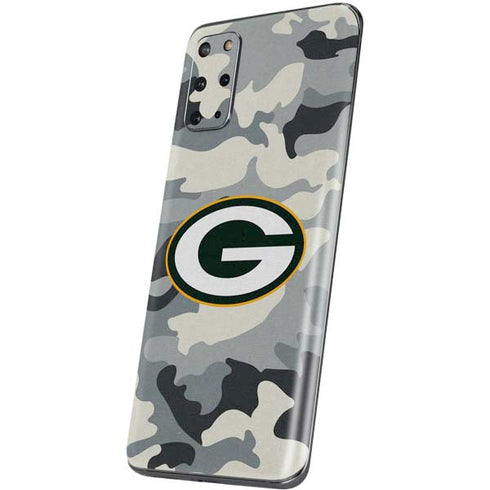 NFL Green Bay Packers Camo Galaxy S20 Plus Skin