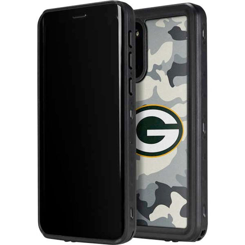 NFL Green Bay Packers Camo Galaxy S20 Plus Waterproof Case