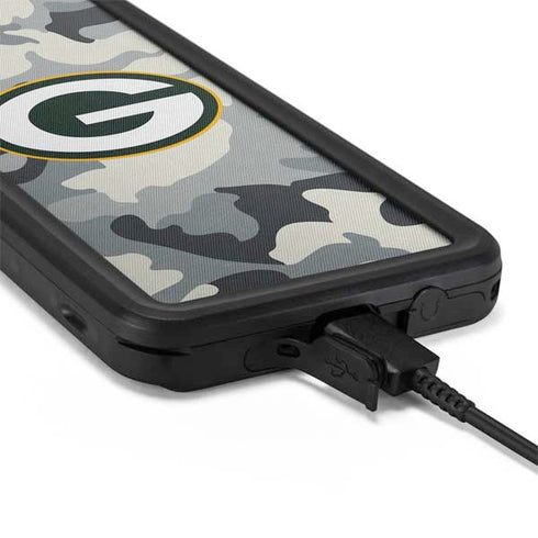 NFL Green Bay Packers Camo Galaxy S20 Plus Waterproof Case