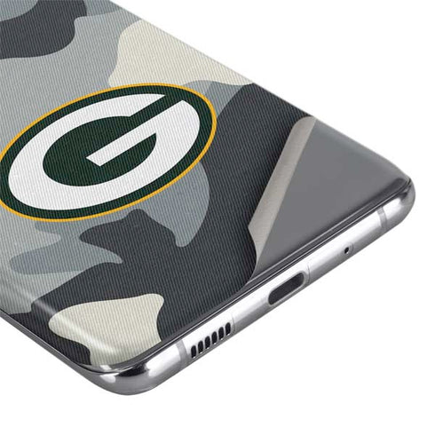 NFL Green Bay Packers Camo Galaxy S20 Ultra 5G Skin